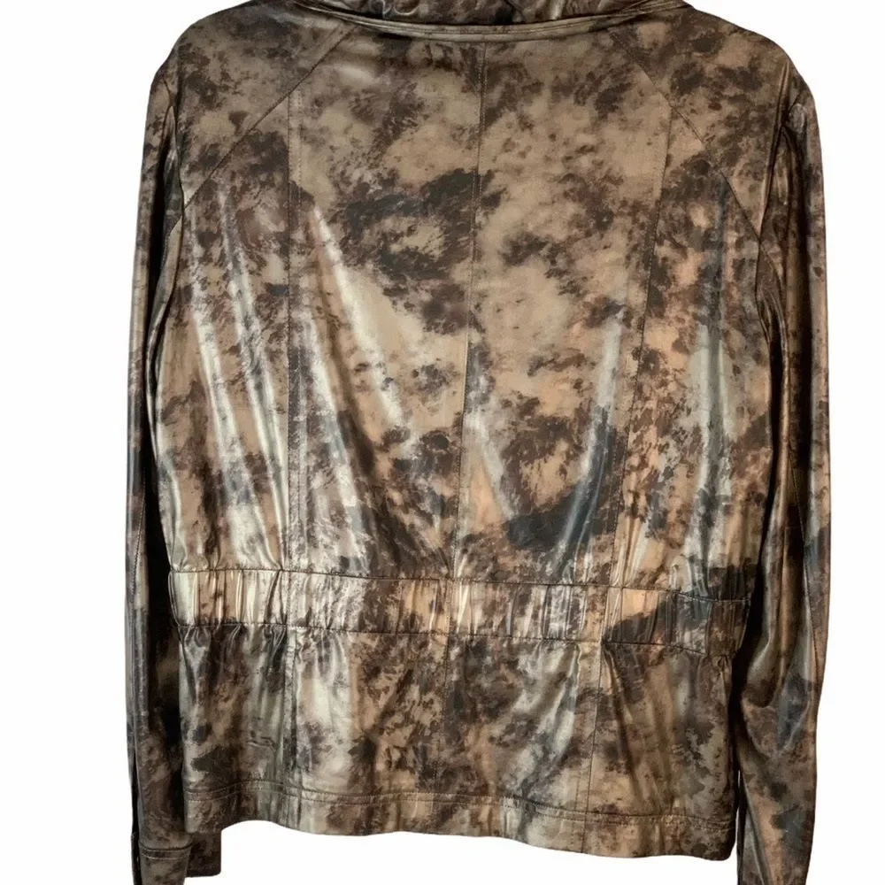 Sharon Young Women’s Bronze Jacket Size Medium - Picture 2 of 8